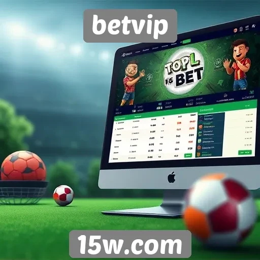 Interface do usuário e experiência de navegação no betvip